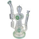 Color Trim Multi Perc Glass Water Pipe