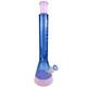 On Point Dual Color Slyme Beaker Glass Water Pipe