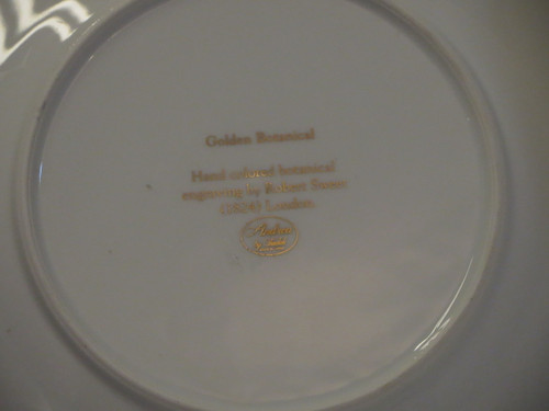 Andrea by Sadak Golden Botanical Pie Plate and Server