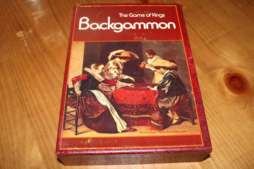 Vintage The Game of Kings: BACKGAMMON from 3M BOARD GAMES series, published in 1973.