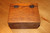 Vintage Globe Wernicke Wooden File Box with Index for 4 X 6 Cards