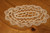 Vintage Ecru Lace Oblong Doily for Embellishment or Trim