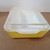 Vintage Lemon 503-8 Pyrex Regrigerator/Oven Dish with Cover