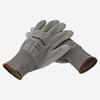 Gray PU Coated Gloves – Gray Nylon Liner, Pack of 6 Pairs