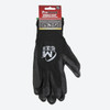 Black PU Coated Gloves – Black Nylon Liner, Pack of 6 Pairs