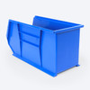 Proferred Blue Stackable Bin 18" x 8-1/4" x 9" - Back View