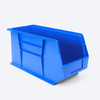 Proferred Blue Stackable Bin 18" x 8-1/4" x 9" - Front View