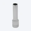Proferred 5/16" 3/8" Drive SAE 12-Point Deep Socket with polished chrome finish