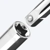 Close-up of Proferred 1/4" Drive Metric 6-Point Standard Socket showing square drive opening and ratchet connection