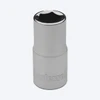 Proferred 1/4" Drive 7 mm Metric 6-Point Standard Socket with polished chrome finish