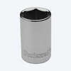 Proferred 1/4" Drive 11 mm Metric 6-Point Standard Socket with polished chrome finish
