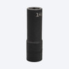 Proferred 1/2" Drive 14mm Metric 6-Point Deep Impact Socket with black finish