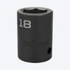 Proferred 1/2 in Drive 18 mm Metric 6-Point Standard Impact Socket