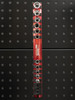 Proferred Magnetic Aluminum Socket Rail S49001 front view with sockets mounted on pegboard
