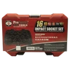 Proferred 1/2" Drive Metric 6-Point Standard Impact Socket Set – 16 Piece in retail packaging