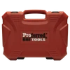 Proferred 1/2" Drive Metric 6-Point Deep Impact Socket Set – 15 Piece in red Proferred carrying case