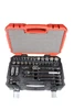 Proferred 3/8" Drive SAE & Metric 6-Point Standard Master Socket Set – 37 Piece displayed in open storage case