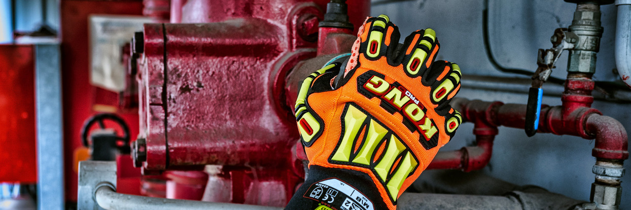 Ironclad KONG LPI OPEN CUFF Ansi Cut Level 4 IVE Gloves