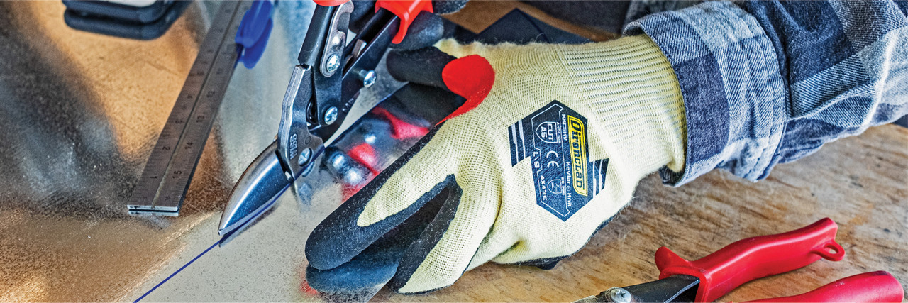 Cool Grip Gloves with Cut and Heat Resistance (SKPX/PSS) for Work