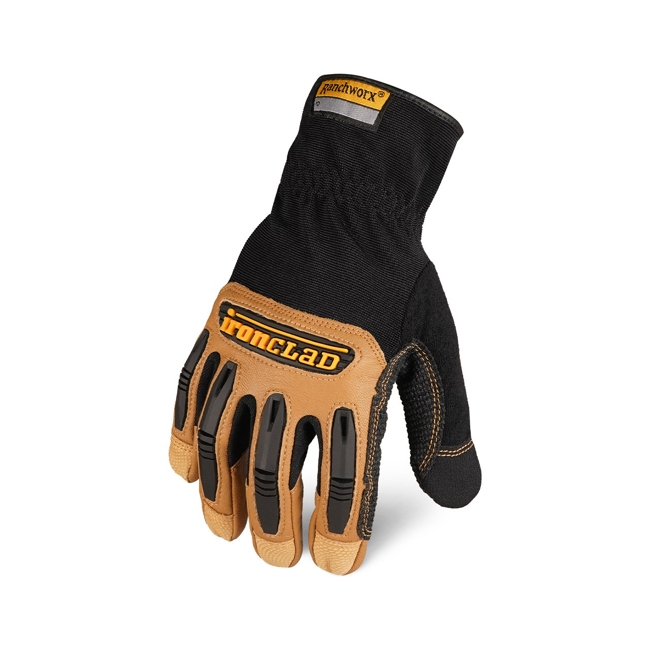 Premium 3/4 Leather Back Work Gloves