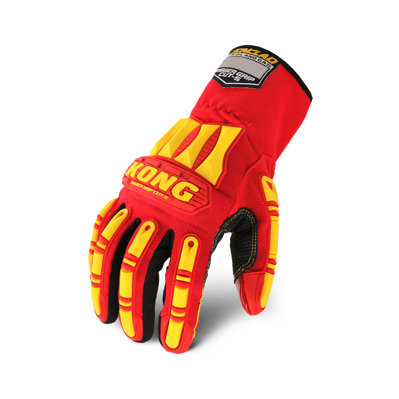 True Grip Hi-Viz Cut Resistant Gloves, Men's L