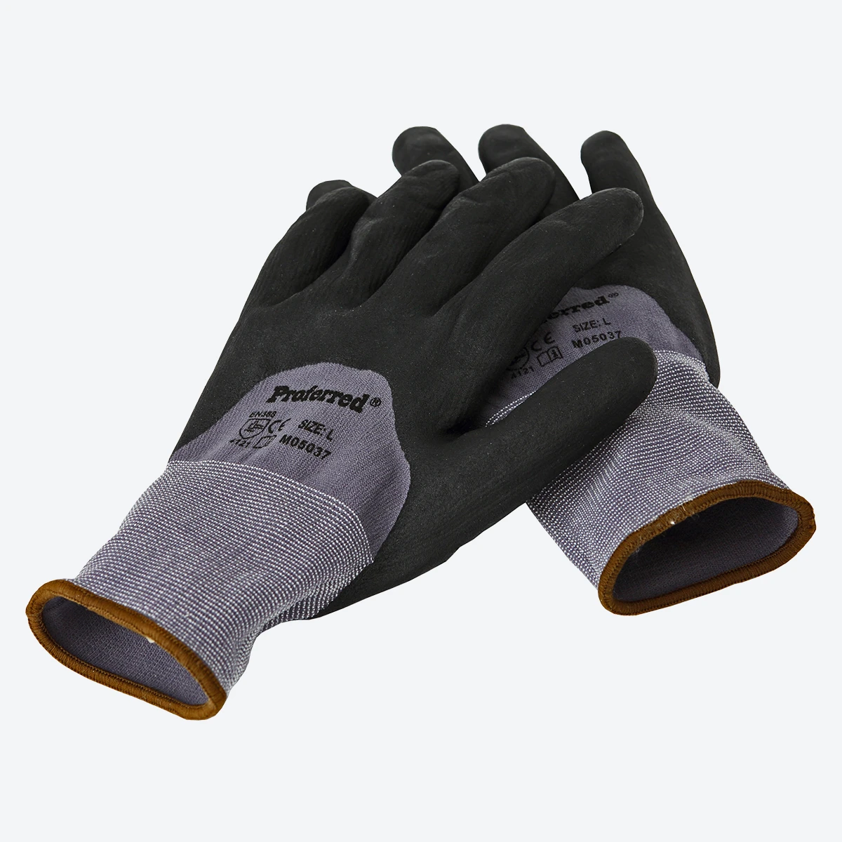 Nitrile Coated Gloves - Pack of 6 Pairs