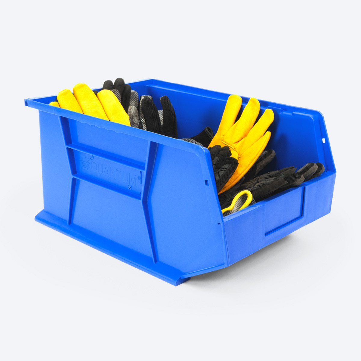 Proferred Blue Stackable Bin 16" x 11" x 8" - Holding Tools and Supplies