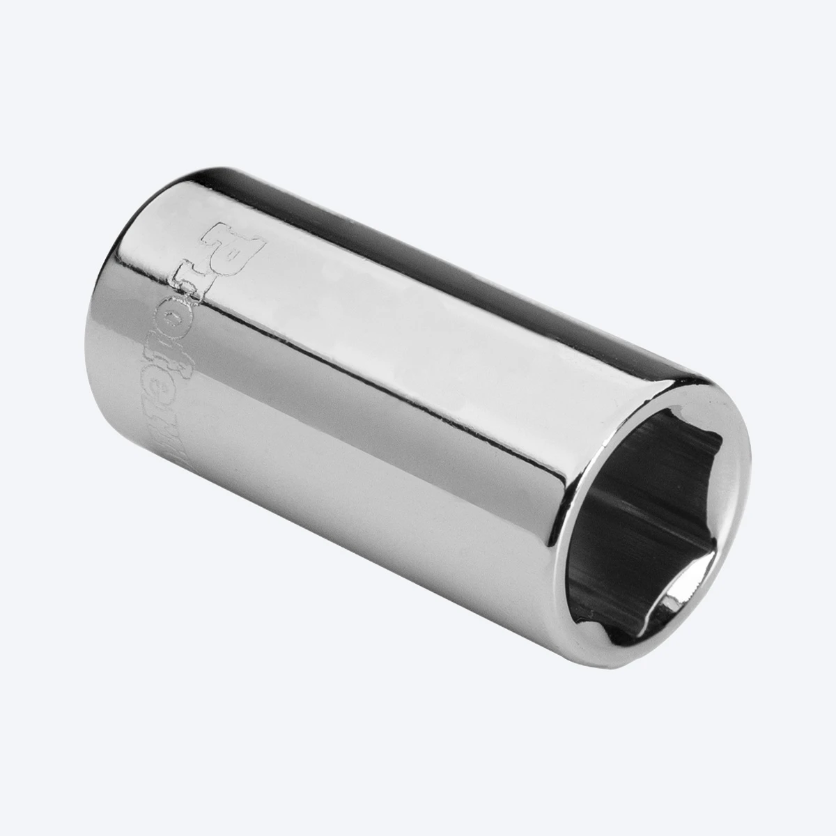 Proferred 3/8" 1/4" Drive SAE 6-Point Standard Socket with polished chrome finish