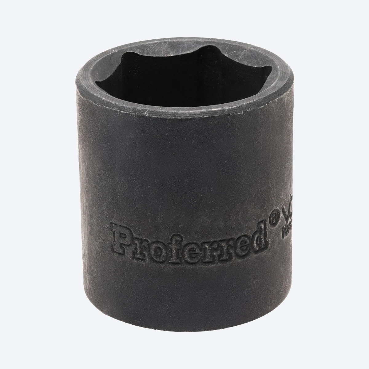 Proferred 3/8" Drive 3/4" SAE 6-Point Standard Impact Socket with black finish