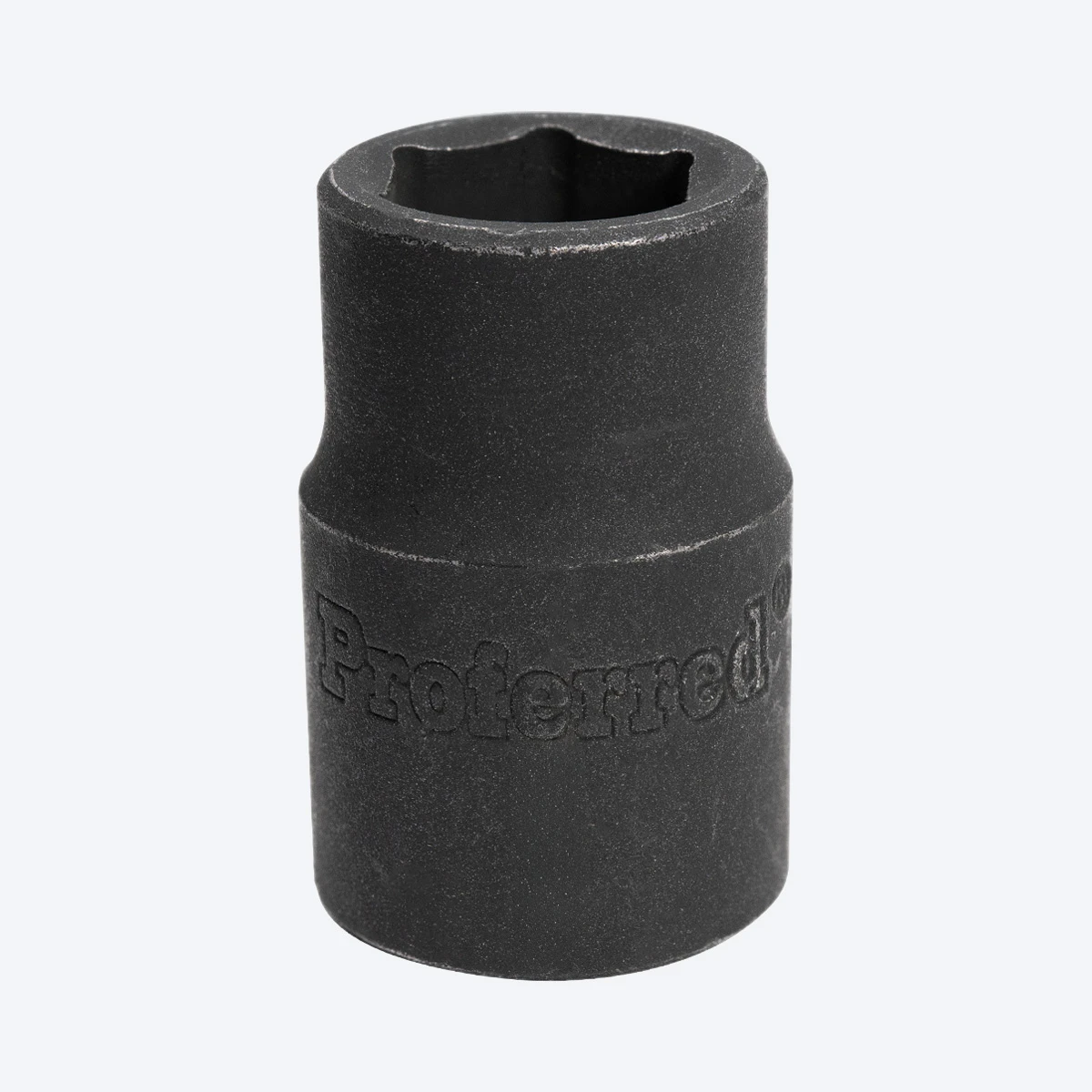 Proferred 3/8" Drive 11mm Metric 6-Point Standard Impact Socket with black finish