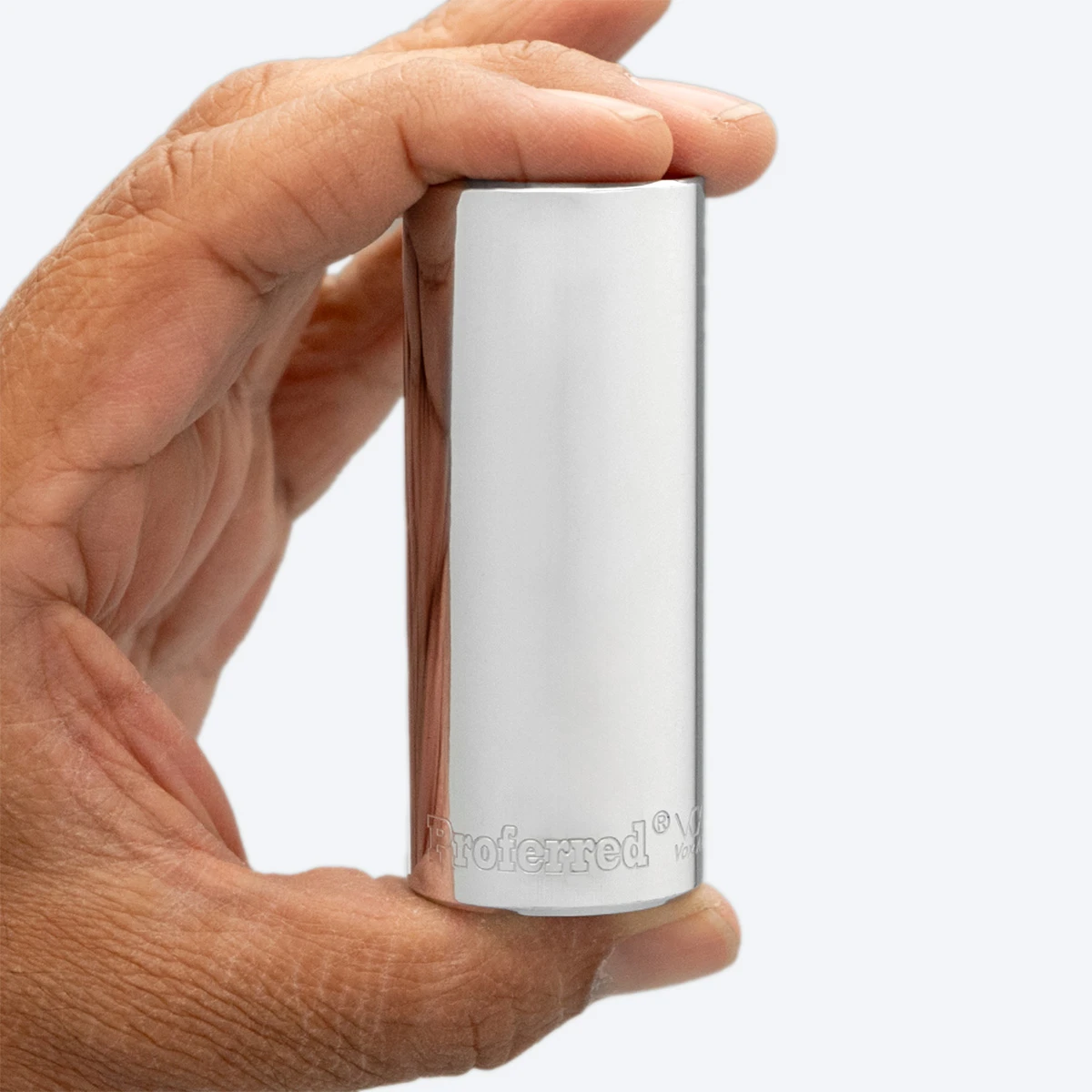 Proferred 1/2" Drive SAE 12-Point Deep Socket shown in hand for size reference