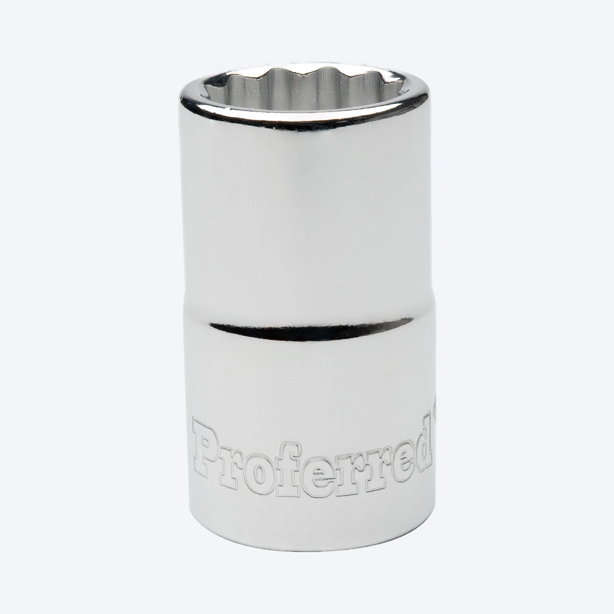 Proferred 1/2 in Drive 15 mm Metric 12-Point Standard Socket