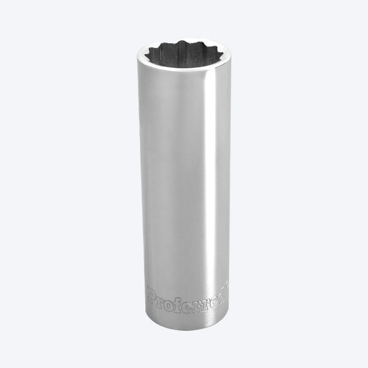 Proferred 1/2 in Drive 17 mm Metric 12-Point Deep Socket