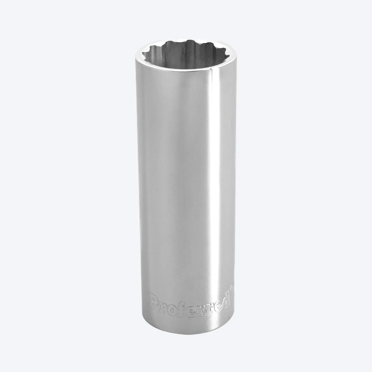 Proferred 1/2 in Drive 19 mm Metric 12-Point Deep Socket