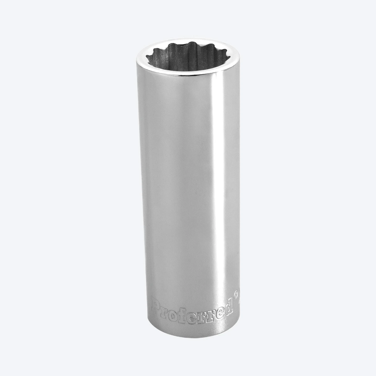 Proferred 1/2 in Drive 18 mm Metric 12-Point Deep Socket