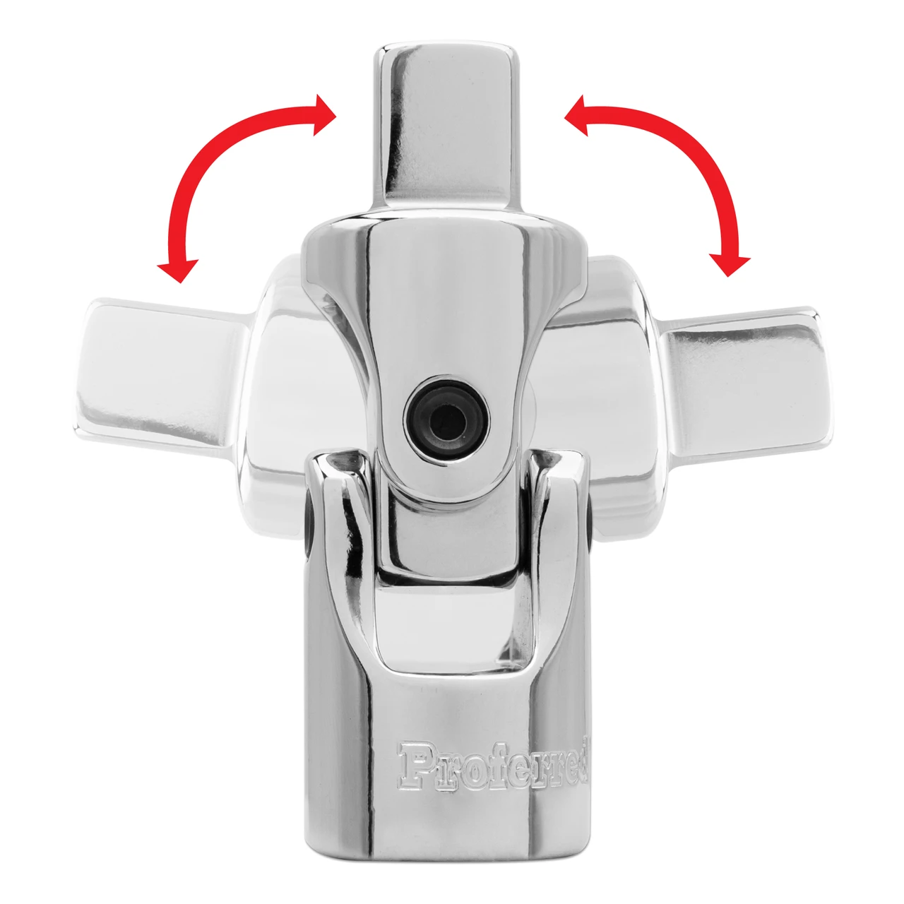 Proferred Universal Joint showing flexible swivel movement for angled socket access