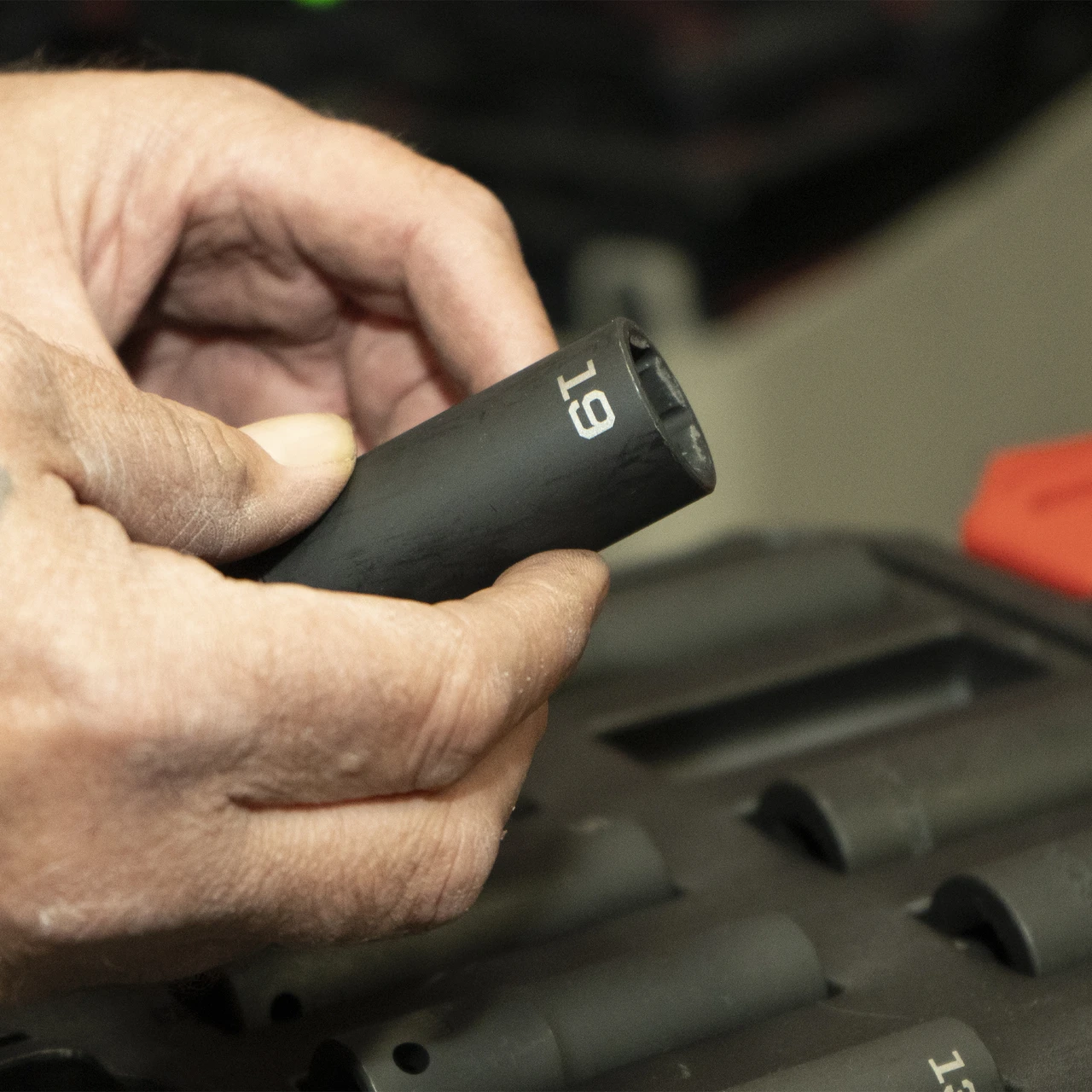 Proferred 1/2" Drive Metric 6-Point Deep Impact Socket close-up