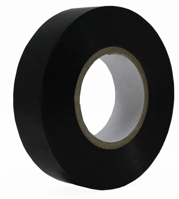 Proferred Black Vinyl Electrical Tape Roll, 3/4" x 66' x 7 Mil, M23010