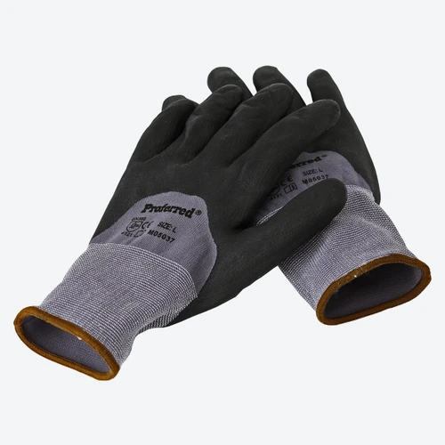 Nitrile Coated Gloves - Pack of 6 Pairs