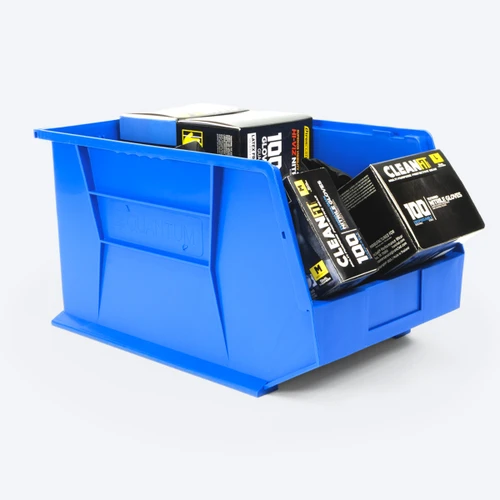 Proferred Blue Stackable Bin 18" x 11" x 10" - Holding Tools and Supplies