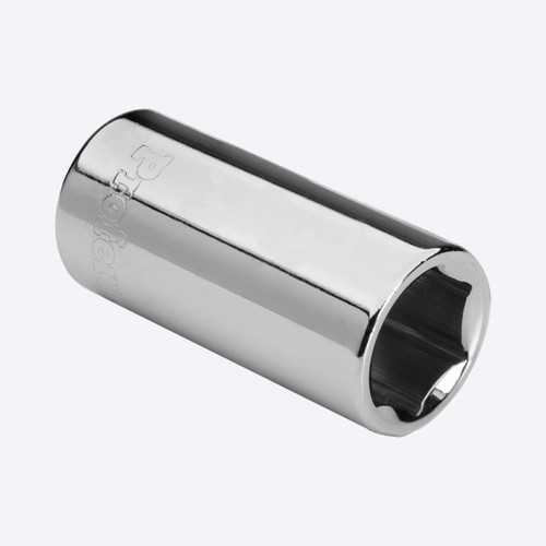 Proferred 3/8" 1/4" Drive SAE 6-Point Standard Socket with polished chrome finish