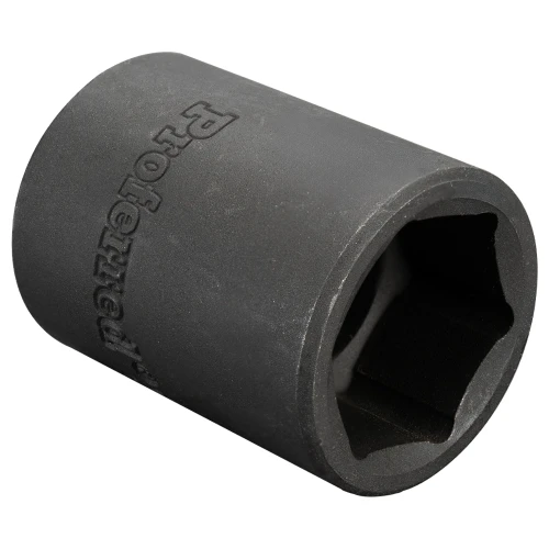 Proferred 1/2" Drive SAE 6-Point Standard Impact Socket angled view showing 6-point opening