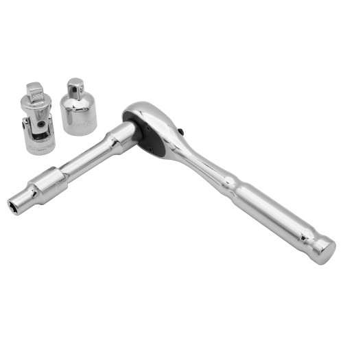 Proferred Drive Extension Bar shown with ratchet and socket accessories