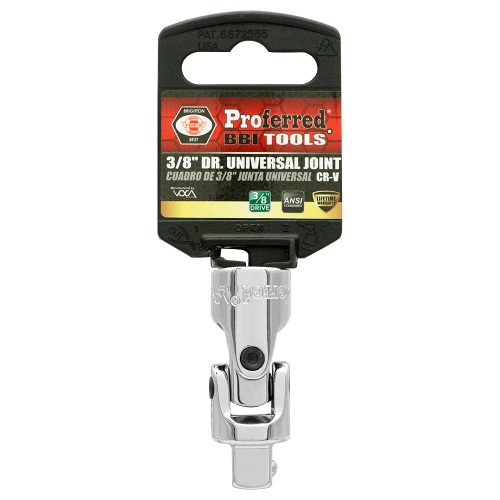 Proferred 3/8" Drive Universal Joint shown in branded retail packaging