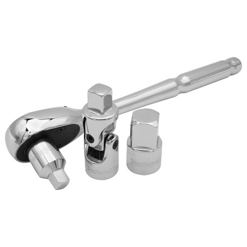 Proferred Drive Adapter shown with ratchet and socket accessories