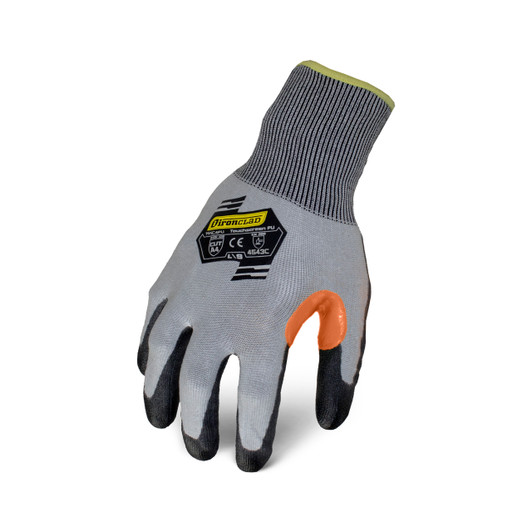 Ironclad KONG 360 Cut A4 Insulated Gloves, Gray/Blue, X-Large, (12