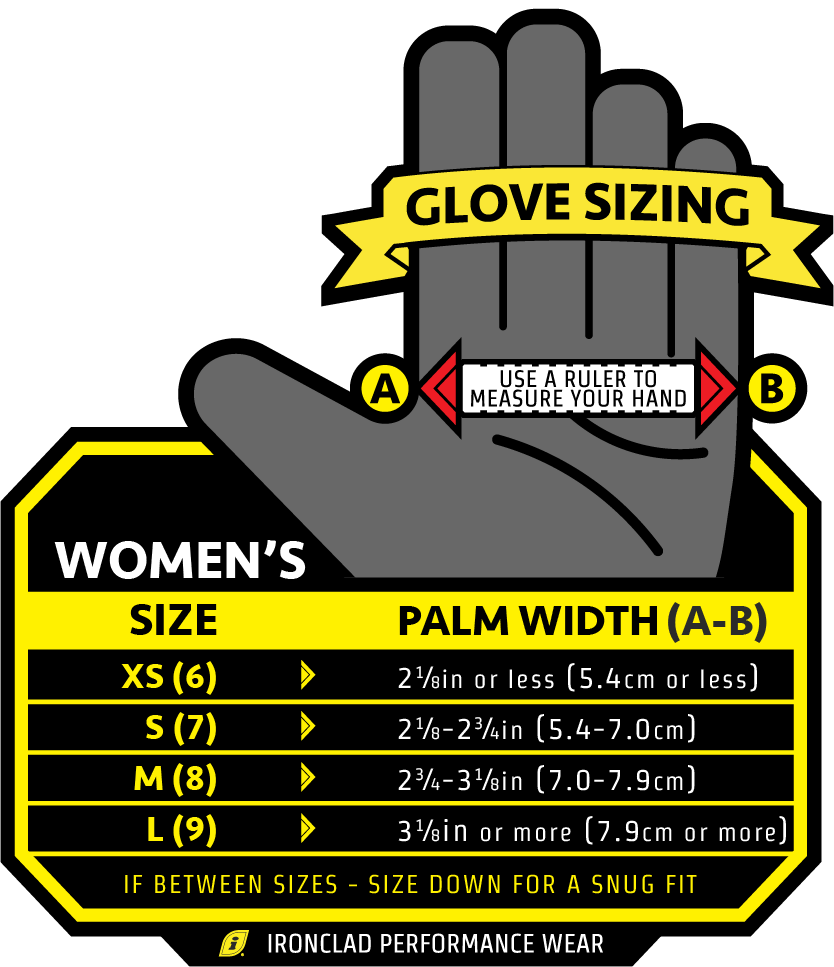 Size Chart, How to Measure for correct fit