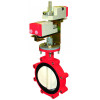 HONEYWELL VFF2JW1YER 2-way 4 inch resilient-seat flanged butterfly valve 175 psid