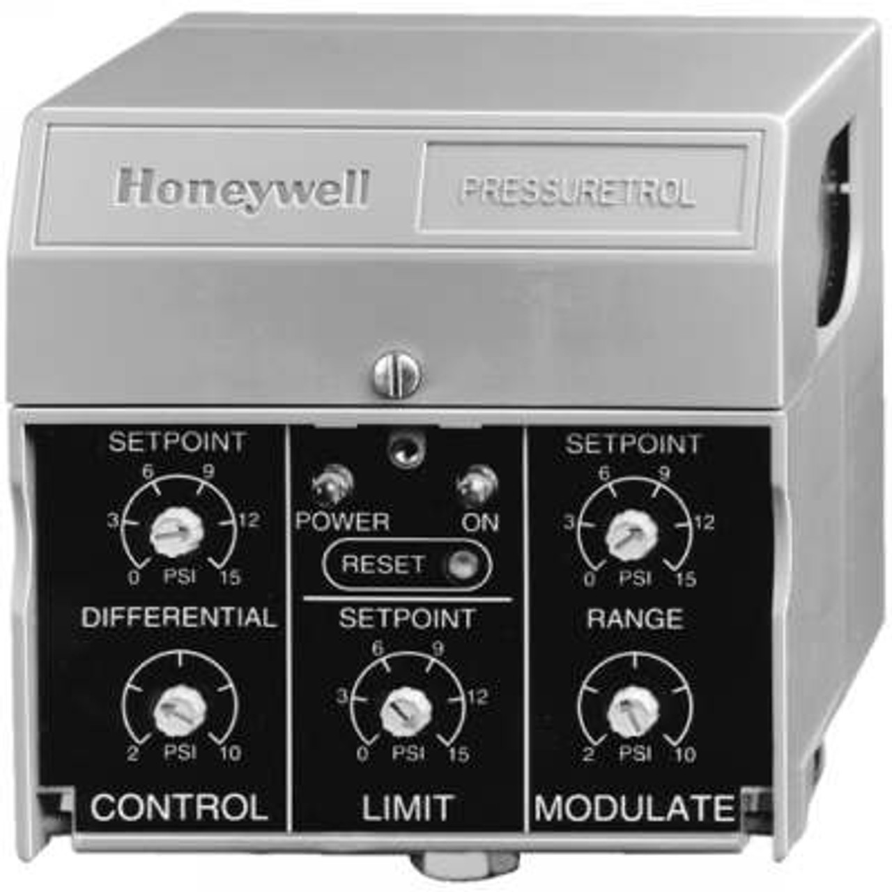 HONEYWELL P7810C1018 ON-OFF & MODULATING & LIMIT, SS PRESSURE CONTROLLER, 0-150 P