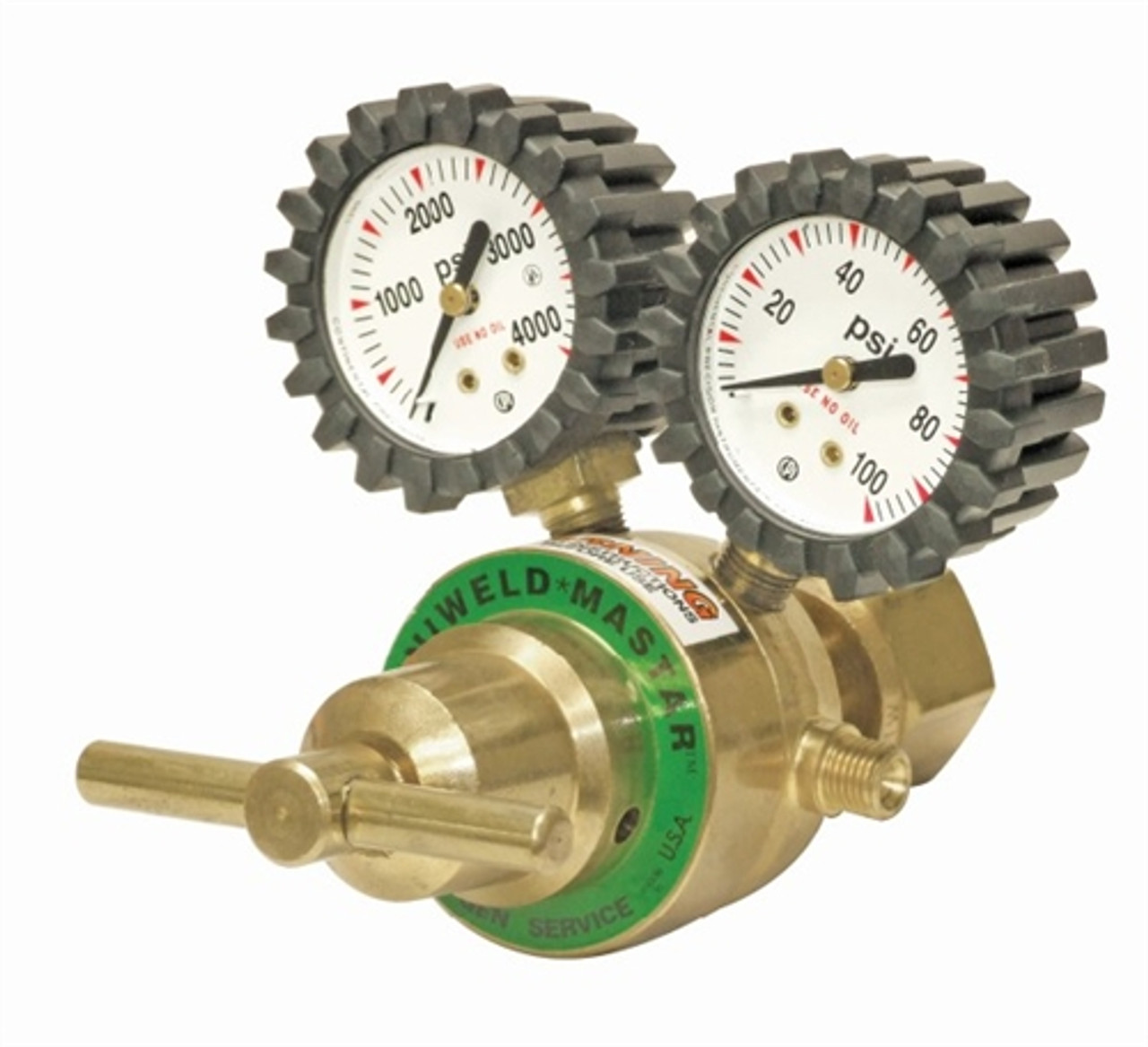 Uniweld RSOB MASTAR� OXYGEN REGULATOR, B-CONNECT